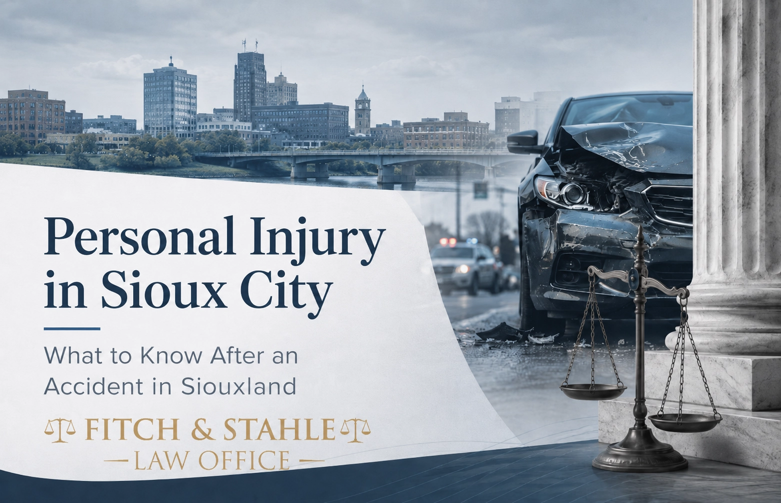 Featured image for “Personal Injury Lawyer in Sioux City: What to Know After an Accident in Siouxland”